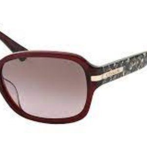 Coach L546 Amber rectangle sunglasses